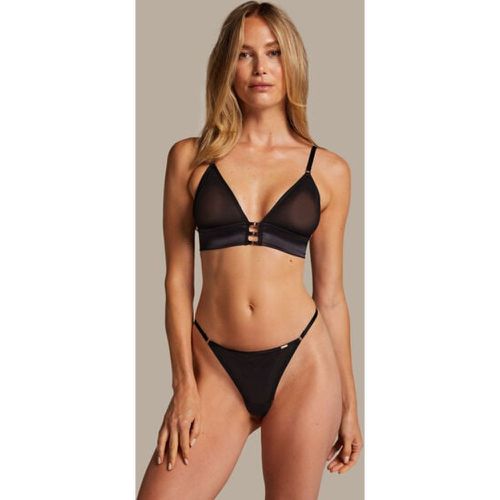 Hunkemöller Tanga Essentil Negro - Hunkemöller - Modalova