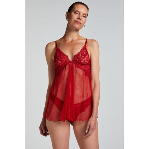 Hunkemöller Babydoll Daisy Rojo - Hunkemöller - Modalova