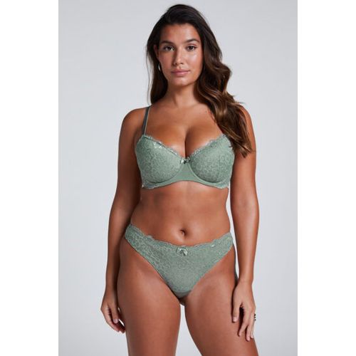 Hunkemöller String Marine Vert - Hunkemöller - Modalova