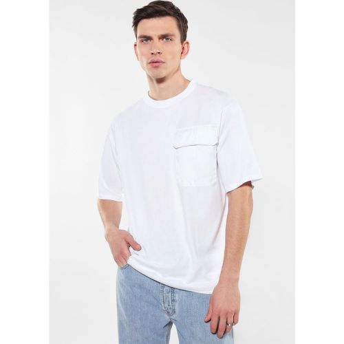 T-shirt in puro cotone con tasca applicata - Imperial - Modalova