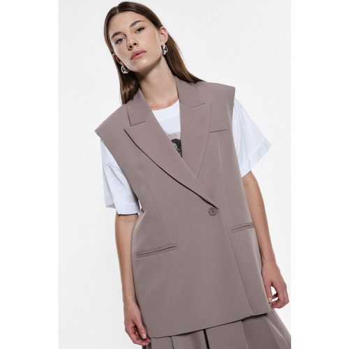 Gilet senza maniche con bottone - Imperial - Modalova