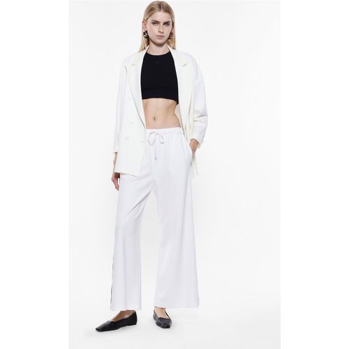 Pantaloni jogger con righe laterali e coulisse - Imperial - Modalova