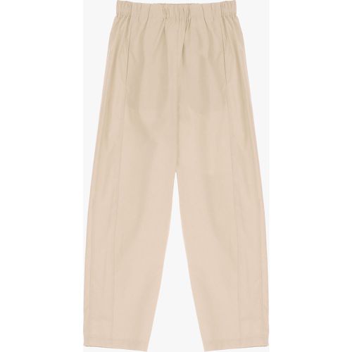 Pantaloni slim-fit cropped in puro cotone con tasche verticali - Imperial - Modalova