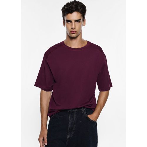 T-shirt a maniche corte con bordo arrotondato - Imperial - Modalova