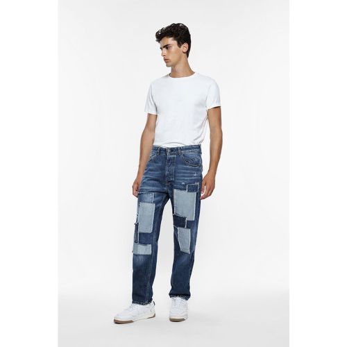 Jeans baggy-fit con patchwork - Imperial - Modalova