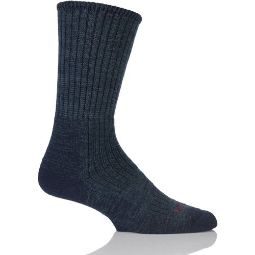 Pair Navy Comfort Trekker Socks For All Day Trekking and Hiking Men's 6-8.5 Mens - Bridgedale - Modalova