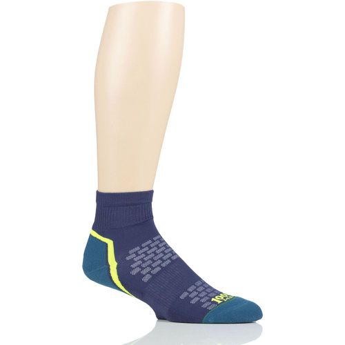 Mens and Women's 1 Pair Ultra Quarter Socks Navy 9-11.5 Mens - 1000 Mile - Modalova