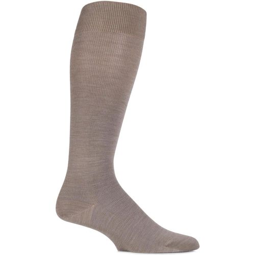 Pair Nutmeg Melange Merino Wool Energizing Knee High Socks Men's 5.5-6.5 Mens - Falke - Modalova