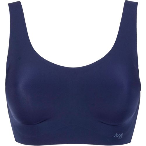 Women's Zero Feel Seamfree Bralette Top with Removable Pads Navy Large - Sloggi - Modalova