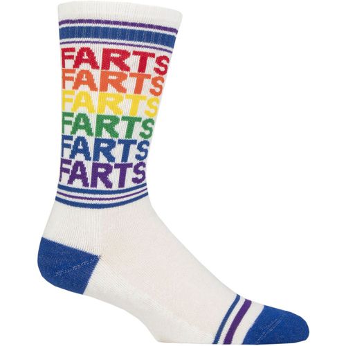 Pair Farts Cotton Socks Multi One Size - Gumball Poodle - Modalova