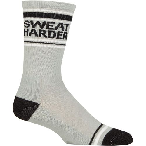 Gumball Poodle 1 Pair Sweat Harder - Gym Crew Socks Cotton Socks Multi One Size - SockShop - Modalova