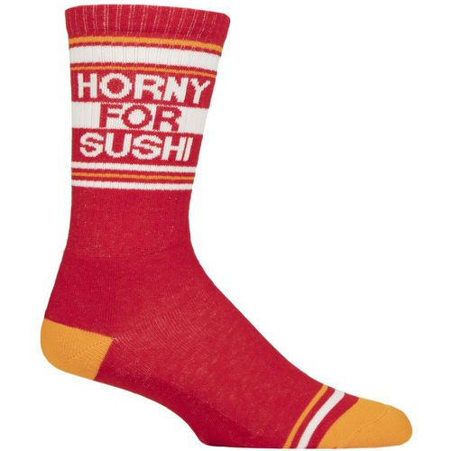 Pair Horny for Sushi Cotton Socks Multi One Size - Gumball Poodle - Modalova