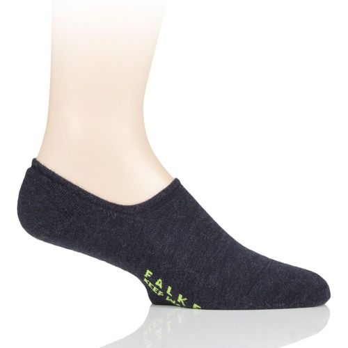 Mens 1 Pair Keep Warm Virgin Wool Trainer Socks Dark Sapphire 5.5-7.5 Mens - Falke - Modalova