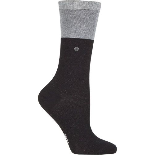 Women's 1 Pair Organic Cotton Block Socks 3.5-7 Ladies - Burlington - Modalova