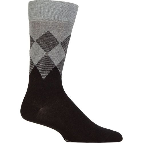 Mens 1 Pair Burlington Hampstead Cotton Argyle Socks 6.5-11 Mens - SockShop - Modalova