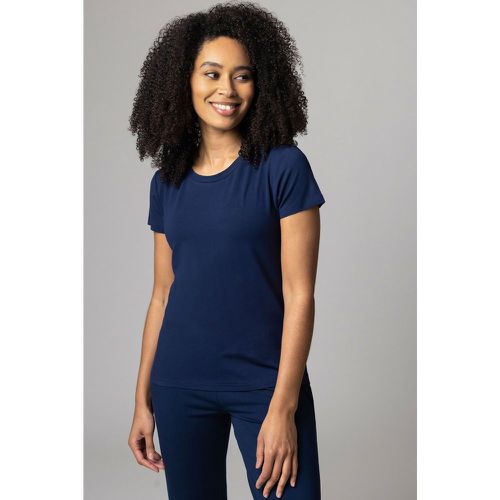 Women's 1 Pack Bamboo Loungewear Selection T-Shirt Navy T-Shirt 10 Ladies - Lazy Panda - Modalova