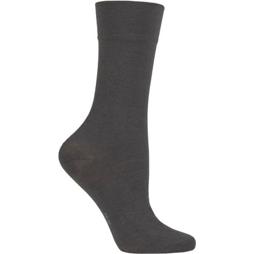 Women's 1 Pair Sensual Cashmere Marl Socks Anthracite Melange 5.5-8 Ladies - Falke - Modalova