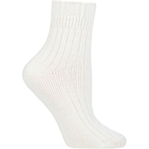 Women's 1 Pair Ribbed Wool Bed Socks Off 2.5-5 Ladies - Falke - Modalova