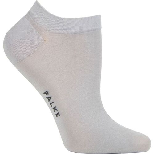 Ladies 1 Pair Fine Softness Modal Trainer Socks Silver 5.5-8 Ladies - Falke - Modalova