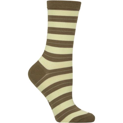 Women's 1 Pair Falke Stripe Uniform Cotton Socks Crocodile 39-42 - SockShop - Modalova