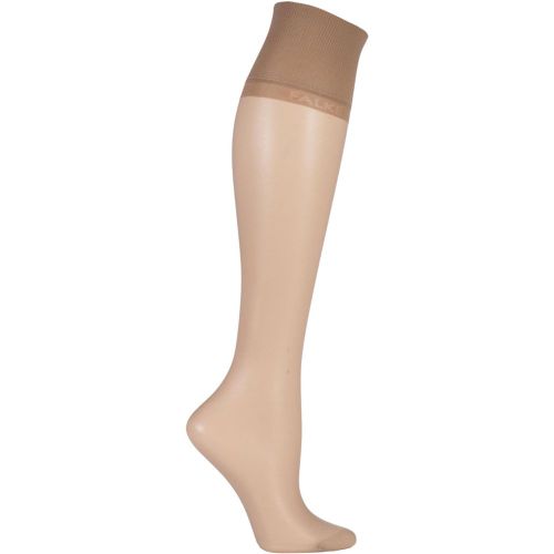 Pair Powder Pure Matt 20 Knee Highs With Sensitive Top Ladies 5.5-8 Ladies - Falke - Modalova