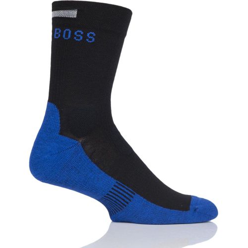 Pair Black / Blue BOSS Performance Sportswear Coolmax Crew Socks Men's 5.5-8 Mens - Hugo Boss - Modalova