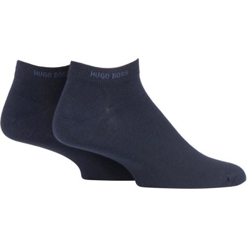 Pair Navy BOSS Plain Cotton Sneaker Socks Men's 5.5-8 Mens - Hugo Boss - Modalova