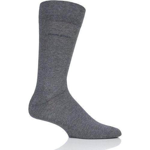 Pair Light BOSS Marc Plain 98% Combed Cotton Socks Men's 5.5-8 Mens - Hugo Boss - Modalova