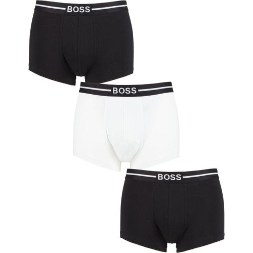 Mens 3 Pack BOSS Organic Cotton Boxer Trunks Extra Large - Hugo Boss - Modalova