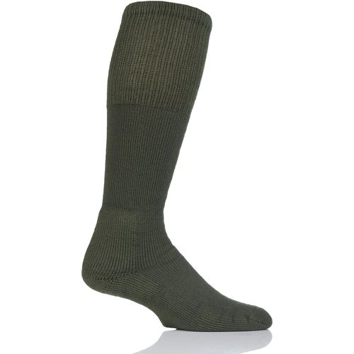 Pair Olive Military Boot Over the Calf Socks Men's 8.5-12 Mens - Thorlos - Modalova