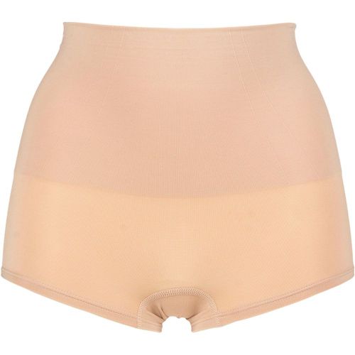 Ladies 1 Pack Power Lite Boyleg Brief Underwear Rose Beige UK 12-14 - Ambra - Modalova