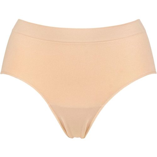 Ladies 1 Pack Bare Essentials Midi Brief Underwear Rose Beige UK 10-12 - Ambra - Modalova