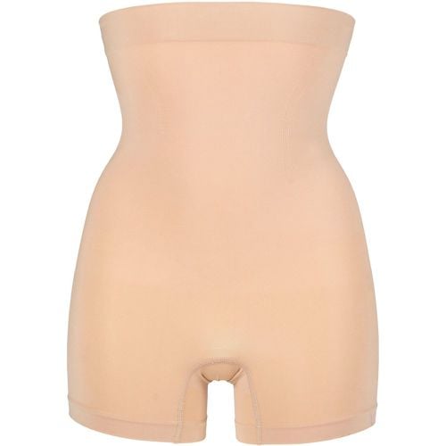 Women's 1 Pack Powerlite Hi Waisted Shortie Underwear Rose Beige UK 14-16 - Ambra - Modalova