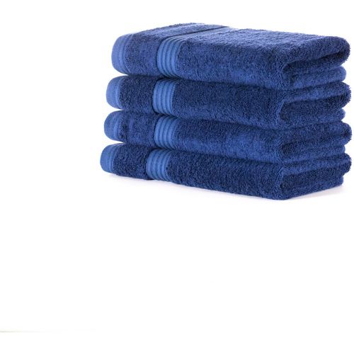 Lazy Panda 1 Premium Bamboo 700GSM Super Soft Hand Towel Navy 50cm x 90cm - SockShop - Modalova