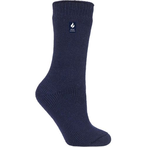 Women's 1 Pair SOCKSHOP Original 2.3 TOG Thermal Socks Navy 4-8 Ladies - Heat Holders - Modalova