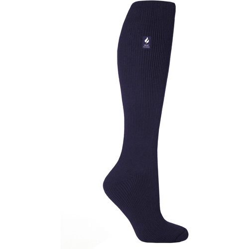 Ladies 1 Pair SockShop Long 2.3 TOG Thermal Socks Navy 4-8 - Heat Holders - Modalova