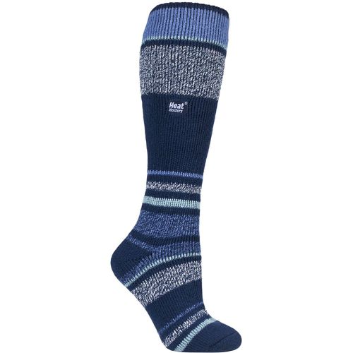 Women's 1 Pair SOCKSHOP 2.3 TOG Graham Bell Ski Socks Indigo 4-8 Ladies - Heat Holders - Modalova