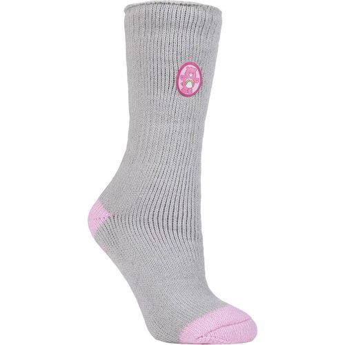 Women's 1 Pair SOCKSHOP Care Bear Slipper Socks Light 4-8 Ladies - Heat Holders - Modalova