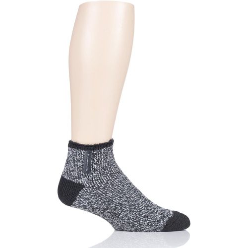 Pair Charcoal Twist Aubin Sleep Socks Men's 6-11 Mens - Heat Holders - Modalova