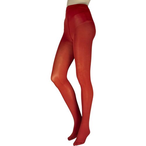 Women's 1 Pair 60 Denier Opaque Tights Rust M - Charnos - Modalova