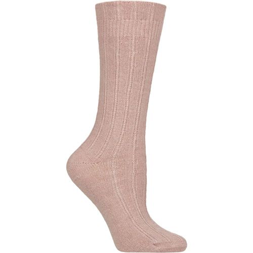 Women's 1 Pair Charnos Cashmere Slouchy Top Socks One Size - SockShop - Modalova