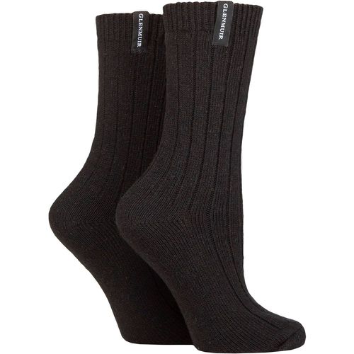 Women's 2 Pair Classic Boot Socks UK 4-8 - Glenmuir - Modalova