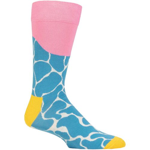 Mens and Women's 1 Pair Blind Indus River Dolphin Socks Multi 4-7 Unisex - Happy Socks - Modalova