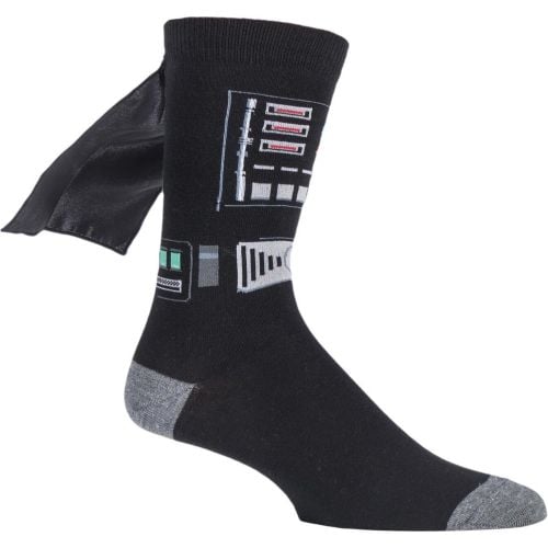 Pair Disney Star Wars Darth Vader Cape Socks Men's 6-11 Mens - Film & TV Characters - Modalova