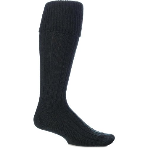 Pair of London Mohair Knee High Socks With Extra Cushioning and Ribbed Top Unisex 8-10 Unisex - SOCKSHOP of London - Modalova