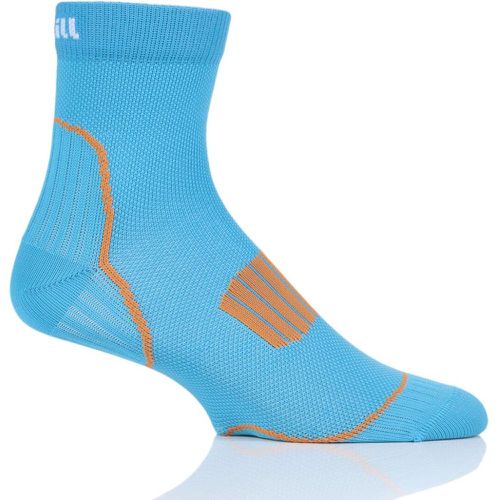 Pair Turquoise Front Running L1 Socks Unisex 3-5 Unisex - Uphill Sport - Modalova