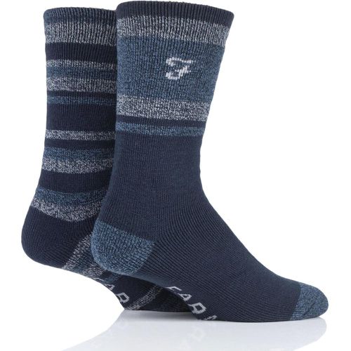 Pair Navy / Blue / Grey Brushed Inner Boot Socks Men's 6-11 Mens - Farah - Modalova