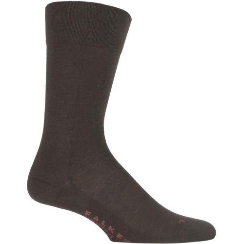 Pair Dark Melange Sensitive London Cotton Left and Right Socks With Comfort Cuff Men's 8.5-11 Mens - Falke - Modalova