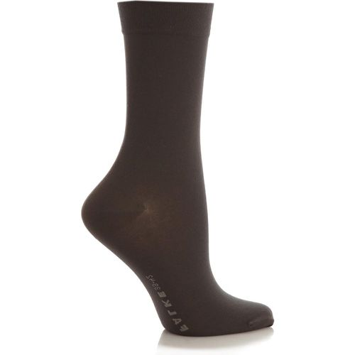Pair Platinum Cotton Touch Anklet Socks Ladies 5.5-8 Ladies - Falke - Modalova