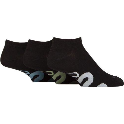 Mens 3 Pair SOCKSHOP Bamboo Trainer Socks Snakes 7-11 - Wildfeet - Modalova